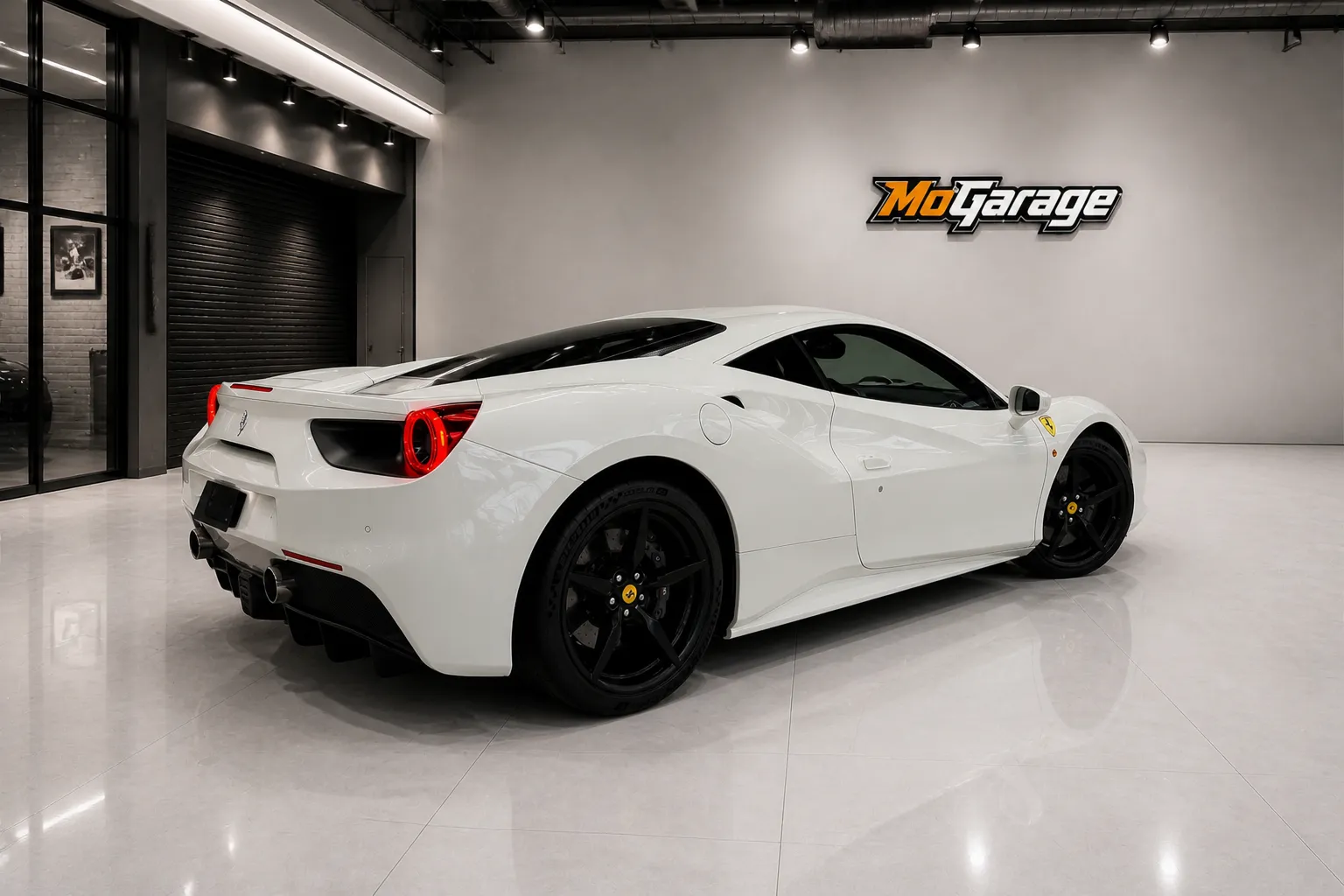 Ferrari 488 GTB: Twin-Turbo Excellence in White 3