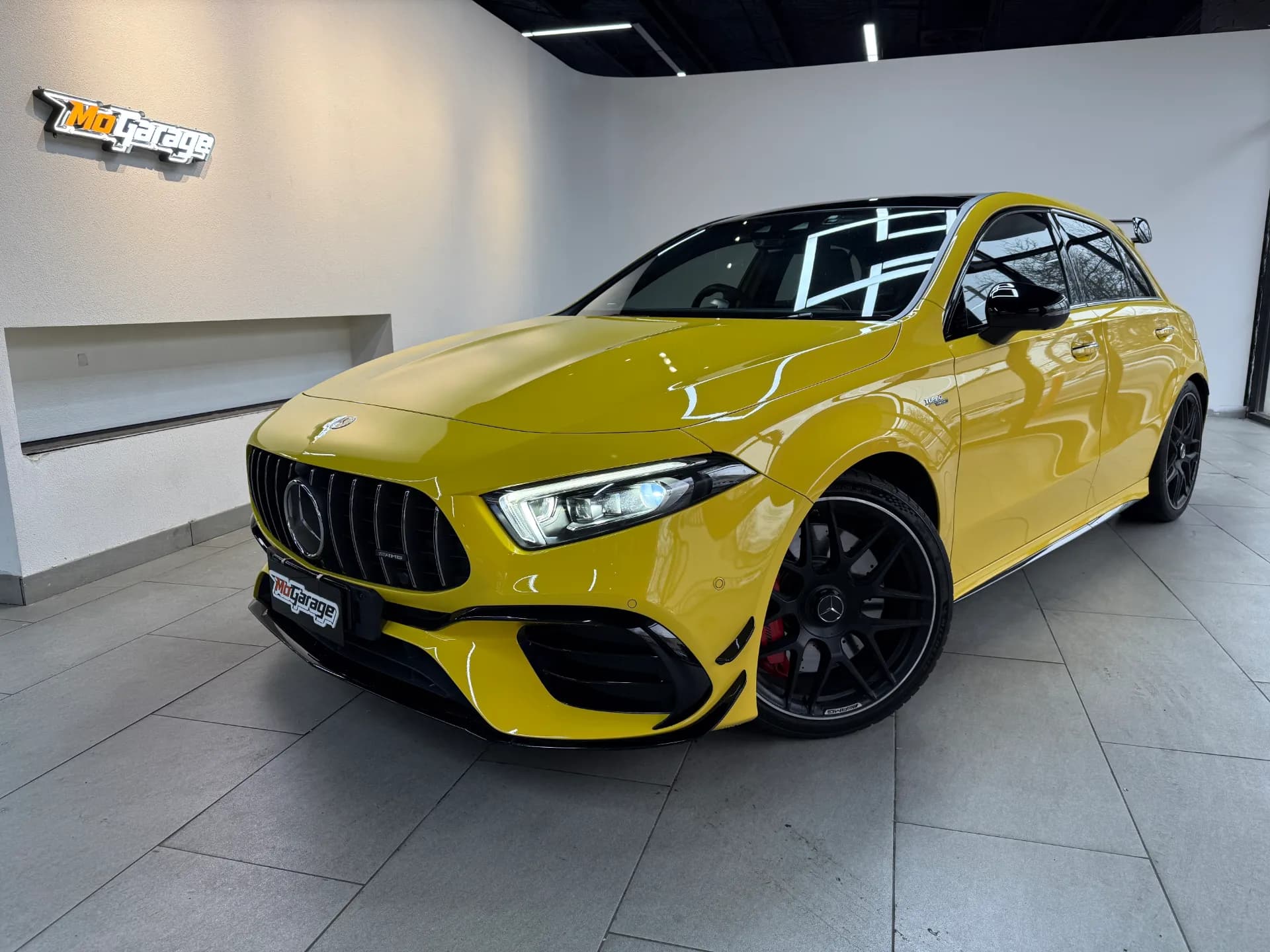 Sun Yellow AMG A 45 S Perfection 2