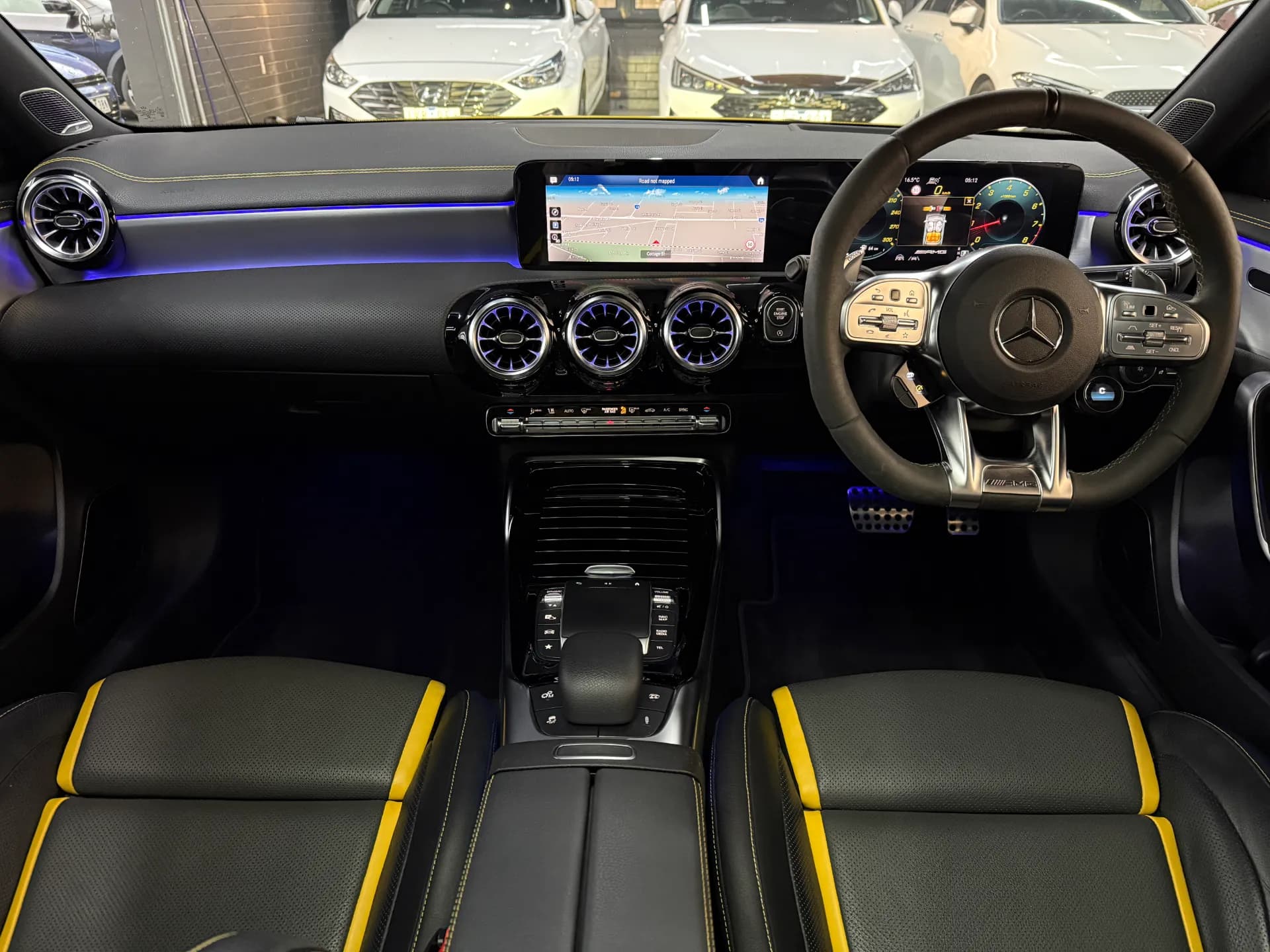Sun Yellow AMG A 45 S Perfection 7