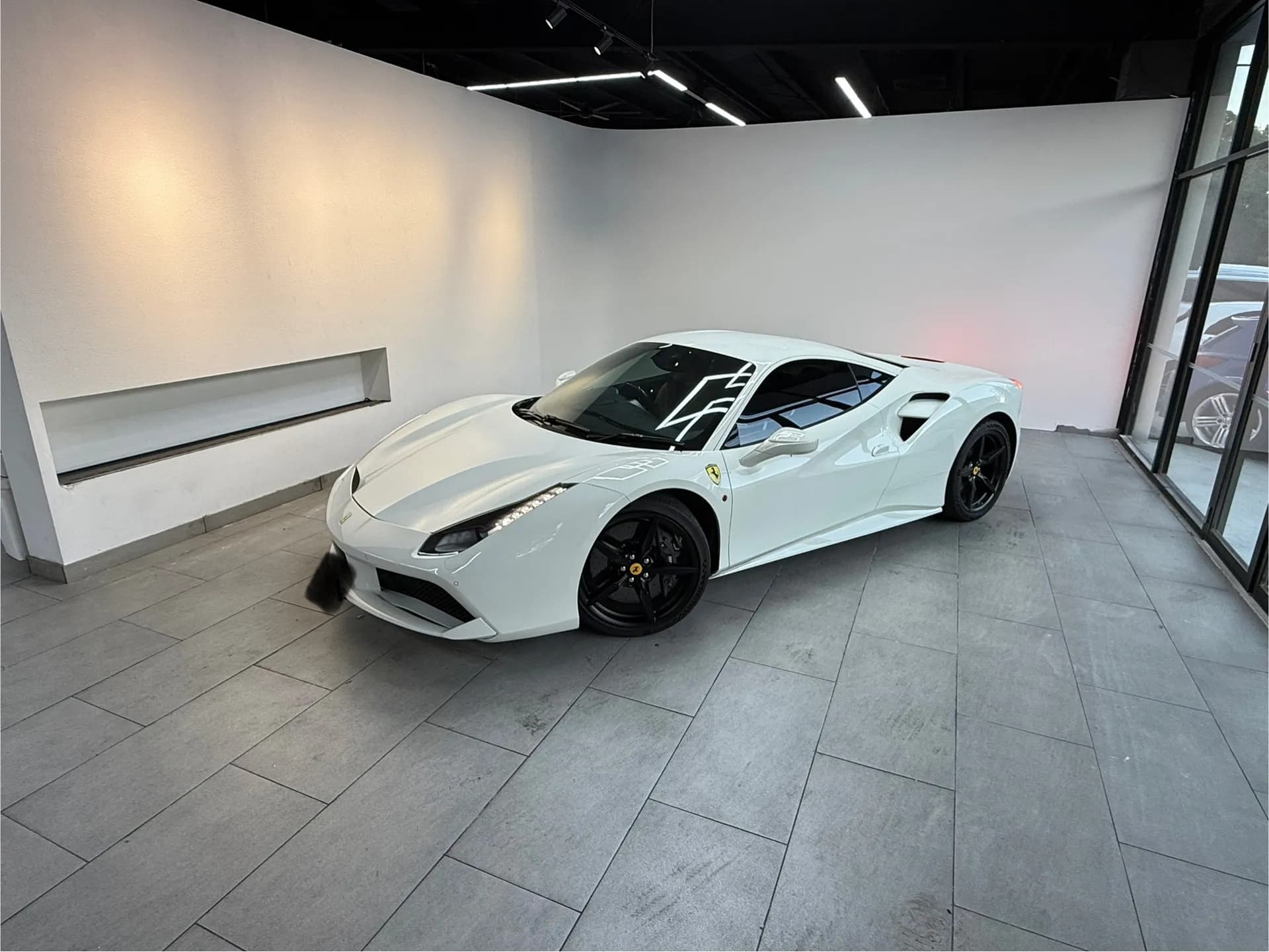Ferrari 488 GTB: Twin-Turbo Excellence in White 1