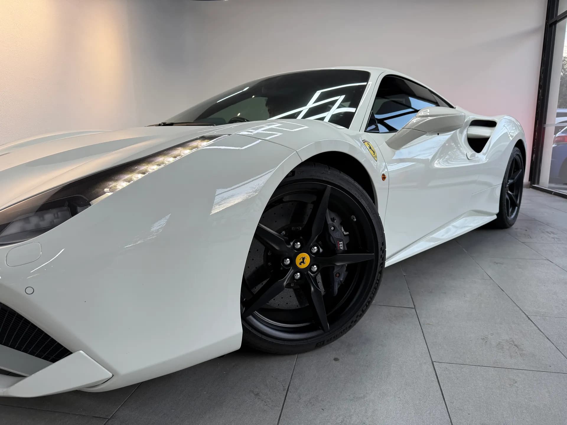 Ferrari 488 GTB: Twin-Turbo Excellence in White 2