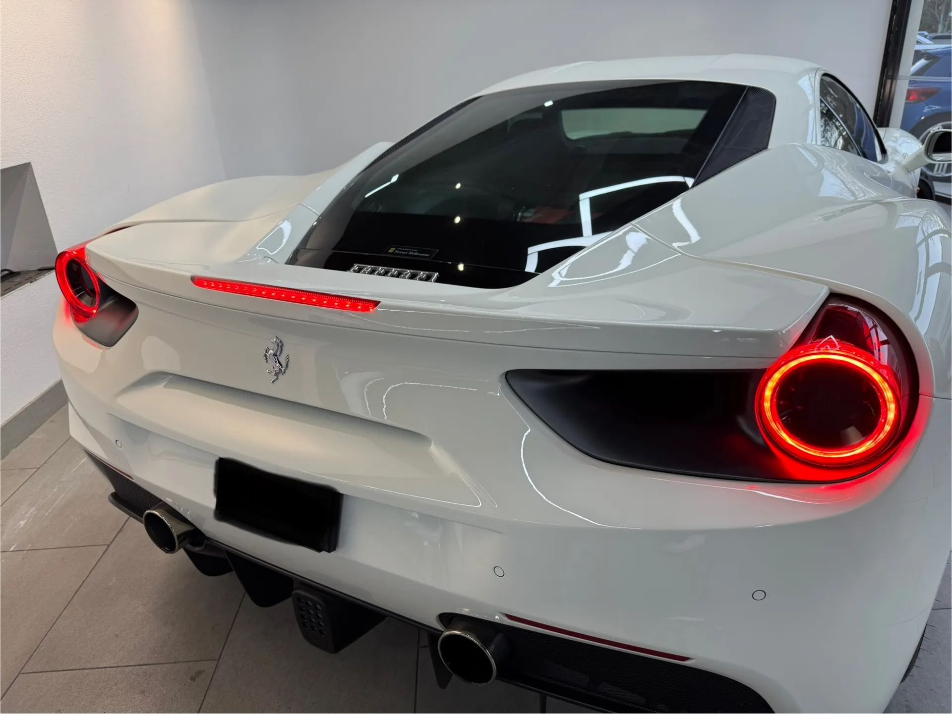 Ferrari 488 GTB: Twin-Turbo Excellence in White 4