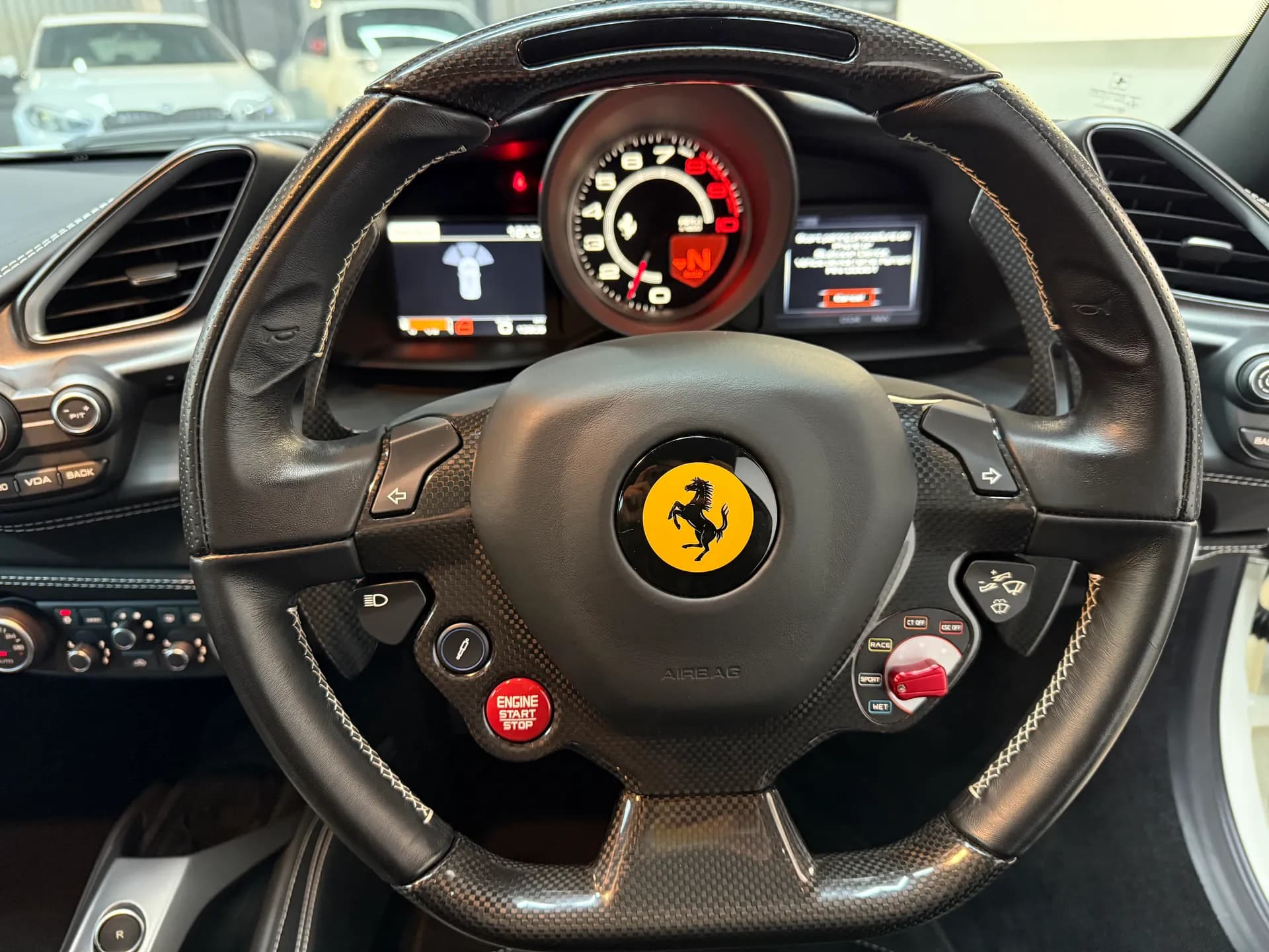 Ferrari 488 GTB: Twin-Turbo Excellence in White 6